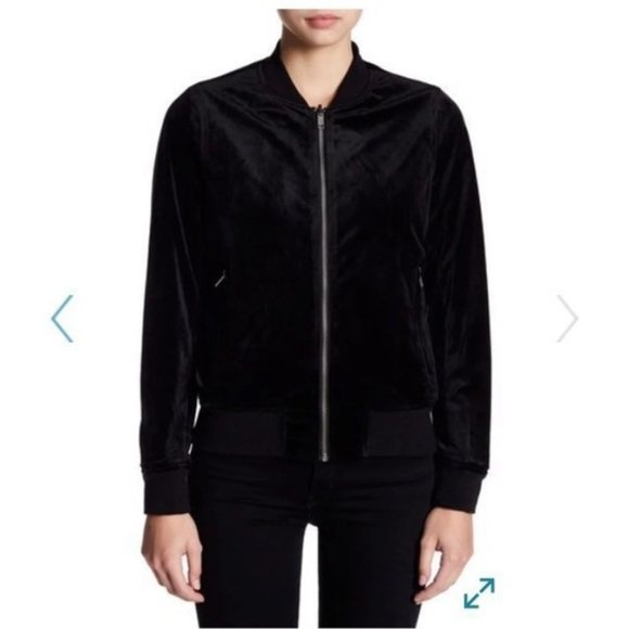 NWT BNCI Reversible Bomber Jacket Black & Burgundy Sz M - Picture 15 of 16